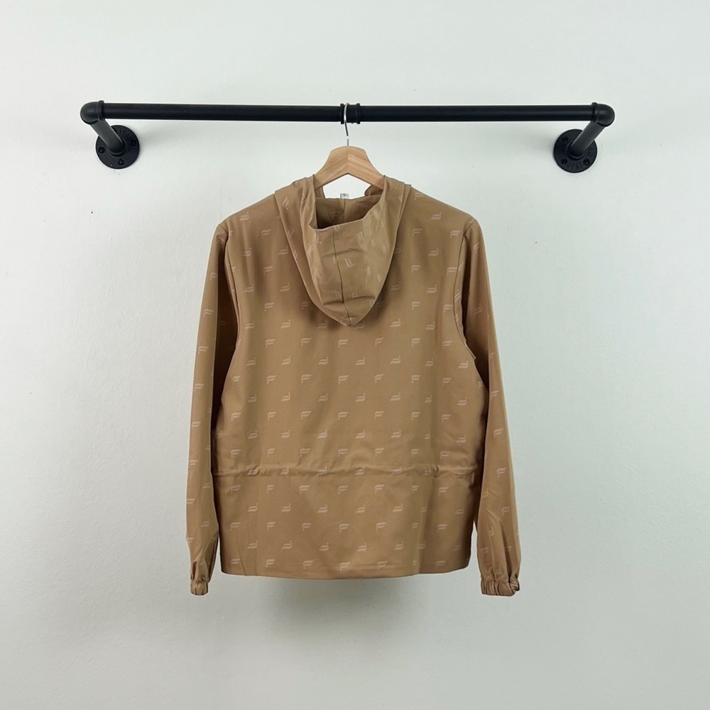 NWT Fabletics Rosa Woven Drawstring Logo Jacket - Picture 6 of 7